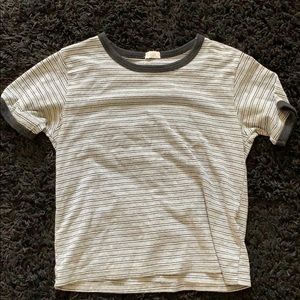 Brandy Melville basic striped short sleeve